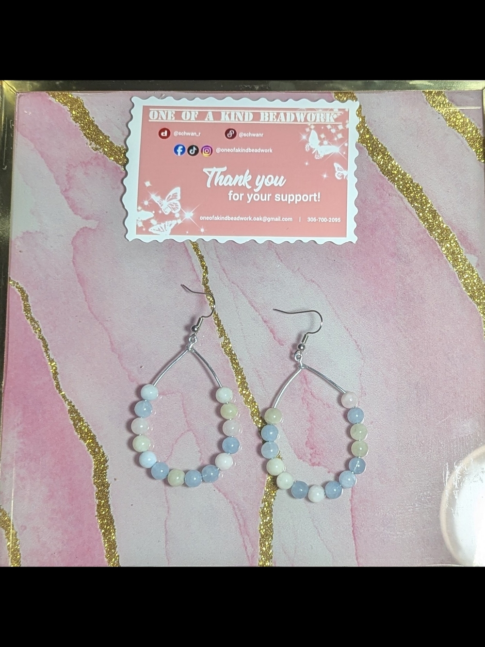 Pastel Teardrop Earrings